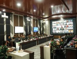 Pangdam II/Swj Pimpin Rapat Evaluasi Dansatjar, Tekankan Kedisiplinan Prajurit Hingga Mitigasi Risiko Kegiatan
