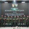 Pangdam II/Sriwijaya Terima Audiensi Tim Pokja Bidang Ilpengtek TNI