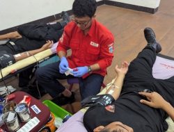Brimob Polda Metro Jaya Gelar Donor Darah Sambut HUT ke-81 Kemerdekaan RI