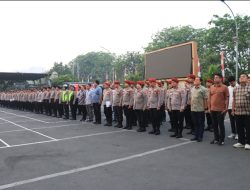 Polres Metro Bekasi Kota Gelar Apel Siaga 1 Jelang Rangkaian Kegiatan Kemerdekaan