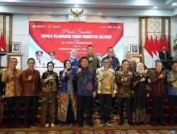 Pangdam II/Sriwijaya dan Ibu Hadiri Pisah Sambut Kajati Sumsel di Griya Agung Palembang