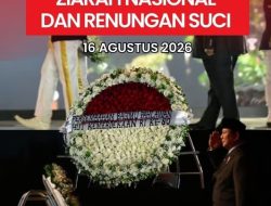 Ziarah Nasional dan Renungan Suci, Momentum Mengenang Jasa Para Pahlawan