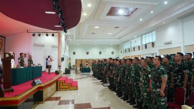 Kodam II/Sriwijaya Teguhkan Komitmen Perangi Narkoba Melalui P4GN TA 2026