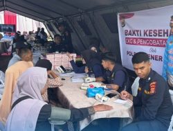 Layanan Kesehatan Gratis Polres Bener Meriah Warnai Penanaman Bawang Putih Serentak