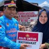 Di Tengah Zoom Meeting Penanaman Bawang Putih Serentak, Polres Bener Meriah Salurkan 50 Bantuan Sosial kepada Warga