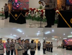 Kapolda Papua Barat Daya Pimpin Sertijab, Sejumlah PJU dan Lima Kapolres Berganti