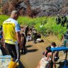 Sumber Air Bersih Terjaga, Satgas Yonif 2 Marinir dan Warga Enarotali Kompak Bergotong Royong
