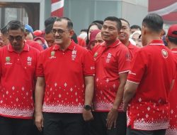Pererat Silaturahmi dan Meriahkan HUT RI ke-81, Kasdam II/Sriwijaya Hadiri Jalan Santai dan Senam Bersama