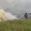 Karhutla Landa Desa Pulau Semambu, Polres Ogan Ilir Bersama Tim Gabungan Bergerak Padamkan Api