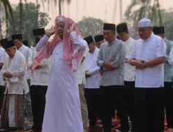 Kapolda Sumsel Ikuti Shalat Istisqa di Griya Agung, Ikhtiar Hadapi Kemarau dan Karhutla