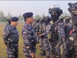 Panglima Koarmada III Pimpin Apel Gelar Kesiapan Latihan Operasi Mengatasi Gerakan Separatis Bersenjata TA 2026