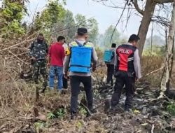Polres Mesuji dan Polsek Jajaran bersama Kodim 0426 TB dan Pemda Mesuji Padamkan Kebakaran Lahan di 5 Titik Api Tersebar di Dua Kecamatan