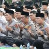 Ikhtiar Hadapi Kemarau dan Ancaman Karhutla, Polda Sumsel Gelar Sholat Istisqo