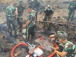 TNI Pasang Sumur Bor di Lokasi Rawan Karhutla di Kalimantan Tengah