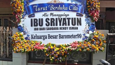 Keluarga Besar Barometer99 Sampaikan Belasungkawa Mendalam atas Meninggalnya Ibu Sriyatun, Ibunda Hendy Isman