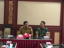 Silahturahmi, Sinergi dan Akselerasi Danyonif TP 449/SH Beserta Staf dengan Plt.Bupati Sukoharjo