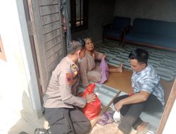 Door to Door Cegah Karhutla, Polres Muara Enim Edukasi Warga hingga Salurkan Bansos