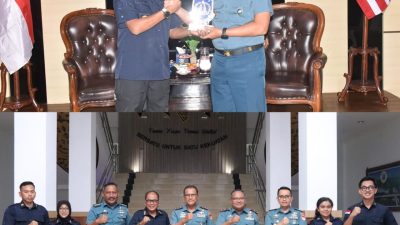 Tingkatkan Sinergitas, Komandan Kodaeral XIV Terima Kunjungan Kerja Kantor Imigrasi Kelas II TPI Sorong