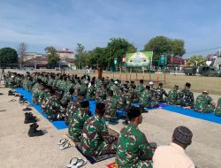 TNI Gelar Sholat Istisqa, Mohon Hujan Turun dan Karhutla Segera Teratasi