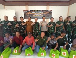 Perkuat Sinergi, Kodim 0404/Muara Enim Sosialisasikan Penanganan Karhutla Bersama Tim Mabes TNI