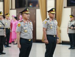 Kapolri Pimpin Upacara Serah Terima Jabatan Sejumlah Pejabat Polri