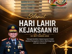 BNN Provinsi Aceh Mengucapkan Selamat Hari Lahir Kejaksaan Republik Indonesia Ke-81
