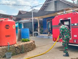 Kodim 0806/Trenggalek Kerahkan Water Tank Bantu Warga Krisis Air
