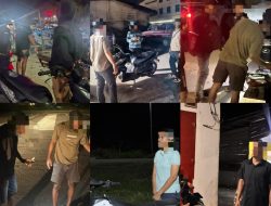 Serentak Patroli Malam, Jajaran Reskrim Polda PBD Antisipasi Kejahatan 3C di Sejumlah Wilayah