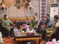 Danrem 044/Gapo Sambut Kedatangan Asops Panglima TNI