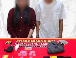 Pasangan Asal Bima Diamankan Polisi di Pagutan, 7,74 Gram Sabu Disita