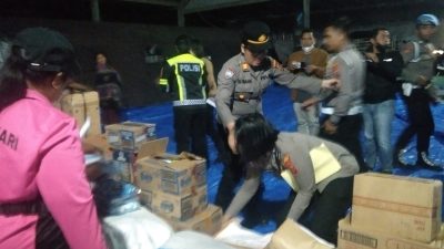 Polri Terus Perkuat Pelayanan Warga di Pengungsian Gunung Sinabung