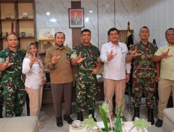 Perkuat Sinergi dan Kolaborasi, Danrem 031/WB Ajak Kepala Balai TNTN Jaga Kawasan dari Ancaman Karhutla