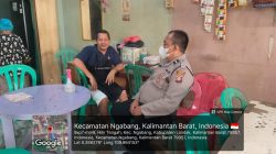 Temui Warga Saat Patroli, Polisi Ingatkan Gunakan Masker dan Tingkatkan Kewaspadaan