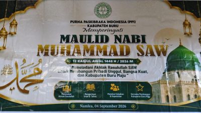 Ketua PPI Buru Sampaikan Terima Kasih kepada Seluruh Angkatan Purna Paskibraka