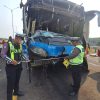 Tabrakan Beruntun di Tol Palembang-Indralaya KM 9, 14 Orang Luka-Luka