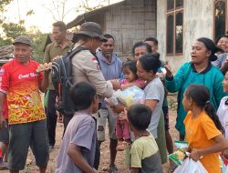 Pemerintah Kecamatan Riung Barat Ucap Terimakasih Untuk Kapolda NTT Dan Jajarannya