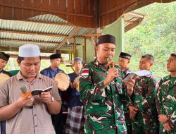 Pererat Ukhuwah di Garis Batas, Pos Kotis Satgas Yonarmed 13/Nanggala Gelar Peringatan Maulid Nabi Muhammad SAW 1448 H di Mushola Al-Mujahidin