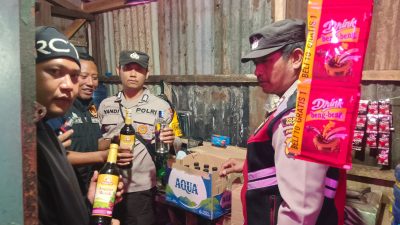 Polres Malang Sita 1.770 Botol Miras Ilegal dalam Sepekan, Cegah Gangguan Keamanan