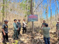Lahan Kering Rawan Terbakar, Polres Malang Imbau Jangan Asal Nyalakan Api