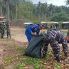 Jelang HUT ke-81 TNI, Tangan Prajurit dan Warga Bersatu Bersihkan Pantai Dlodo