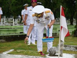 Jejak Pengabdian 81 Tahun TNI AL: Kodaeral I Tabur Bunga, Hormati Jasa Para Pahlawan di TMP Bukit Barisan