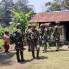 Satgas Pamtas Kewilayahan RI-PNG Yonif 645/Gty Pos Napua Laksanakan Kegiatan Pelayanan Kesehatan di Distrik Napua