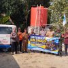 Babinsa : Krisis Air Bersih, Alumni SMPN 2 Masaran Kirim 10 Ribu Liter Air ke Warga Srawung