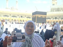 Sampai di Mekkah-Madinah, Bi Heni : Terima Kasih Banyak-banyak Pak Kapolri