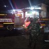 TNI-Polri Bersama Damkar dan Warga Padamkan Kebakaran Lahan Perhutani di Tiudan