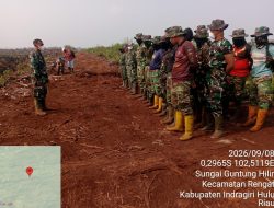 Kodam XIX/Tuanku Tambusai Perkuat Penanganan Karhutla Inhu, Tim Gabungan Tembus Kawasan Hutan