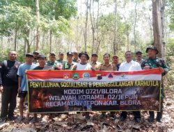 Perhutani Bersama TNI, Polri dan Masyarakat Gelar Sosialisasi dan Patroli Pencegahan Karhutla