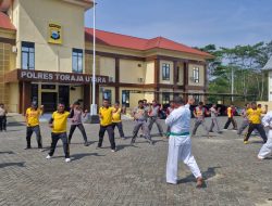 Polres Toraja Utara Gelar Ujian Kesamaptaan Jasmani Semester II, Pastikan Kebugaran Personel Tetap Prima
