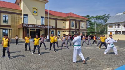 Polres Toraja Utara Gelar Ujian Kesamaptaan Jasmani Semester II, Pastikan Kebugaran Personel Tetap Prima