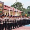 Apel Kehormatan Warnai Tradisi Pergantian Kapolda Papua Barat Daya